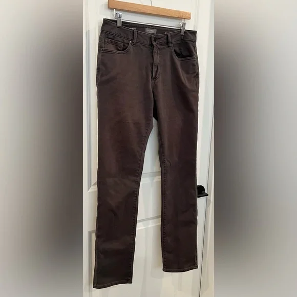 DL 1961 Nick Slim DL Ultimate Knit Pants Brown Men’s Size 32X34 - Picture 2 of 10